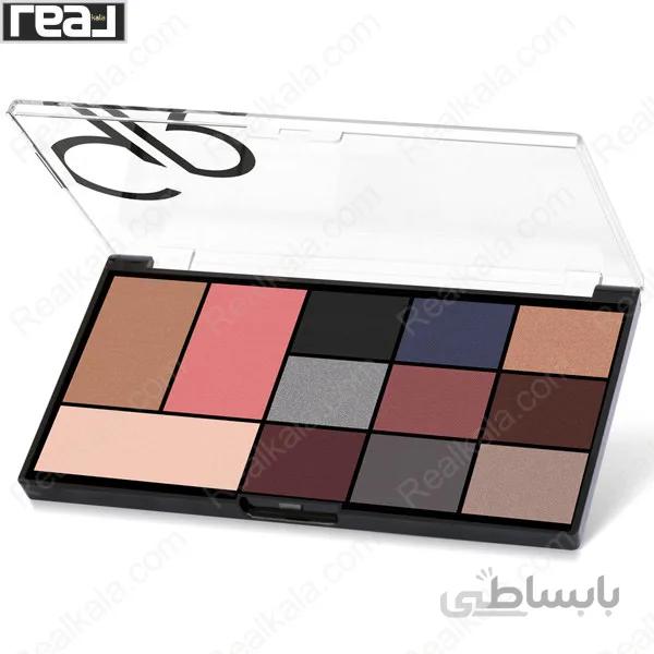 پالت چشم و صورت سیتی استایل گلدن رز City Style Face & Eye Palette 02