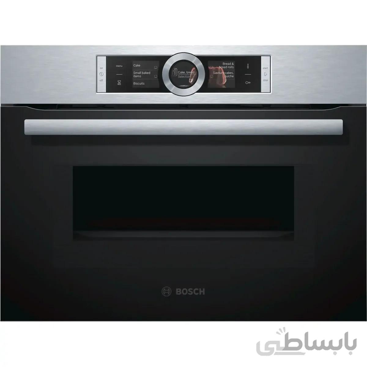 فر مایکروویو کامپکت توکار بوش مدل BOSCH CMG656BS1