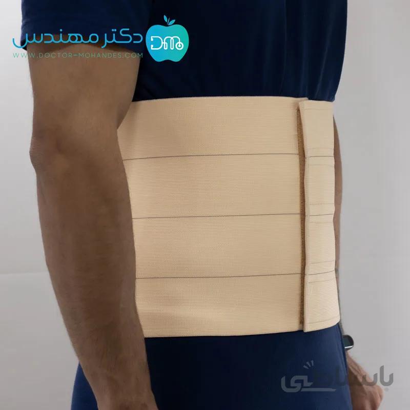 شکم بند قابل تنظیم پل دار سما طب کد4016