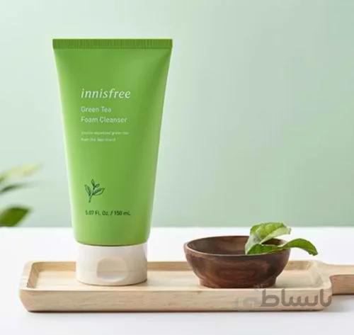فوم شستشو کره ای چای سبز اینیسفری ا Innisfree