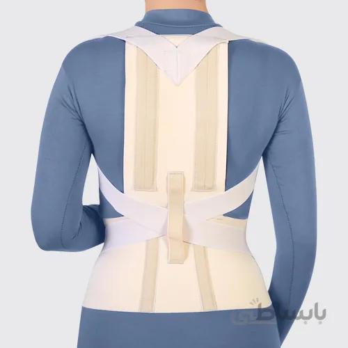 قوزبند کشی (همراه با کمربند) طب و صنعت ا Posture Aid Brace With Back Support Belt