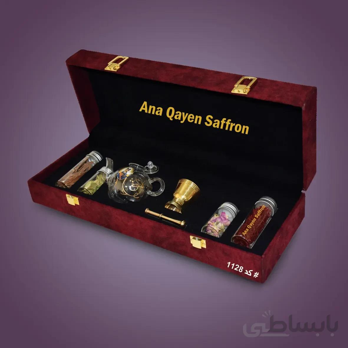 پک زعفران کادویی – 2 گرم زعفران سوپر نگین – کد 1128