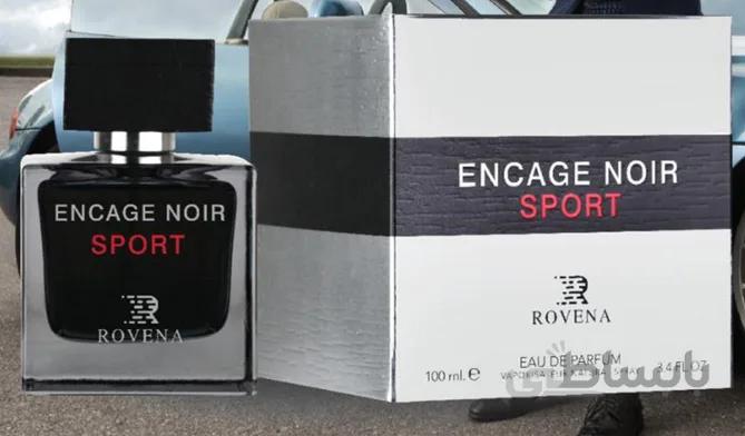 عطر مردانه روونا (Rovena) مدل لالیک انکر نویر اسپرت (Lalique Encre Noire Sport) حجم 100 میل