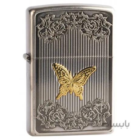 فندک اصل زیپو مدل Butterfly | کاستوم ژاپن
