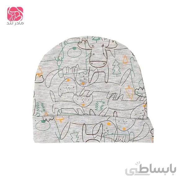 کلاه کشی نیلی طرح گوزن