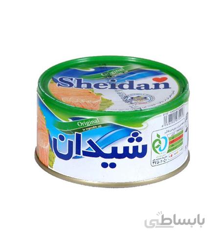 کنسرو ماهی تن شیدان در روغن ۱8۰ گرمی