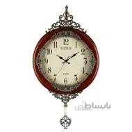 ساعت دیواری چوبی پاندول دار لوتوس مدل 1802