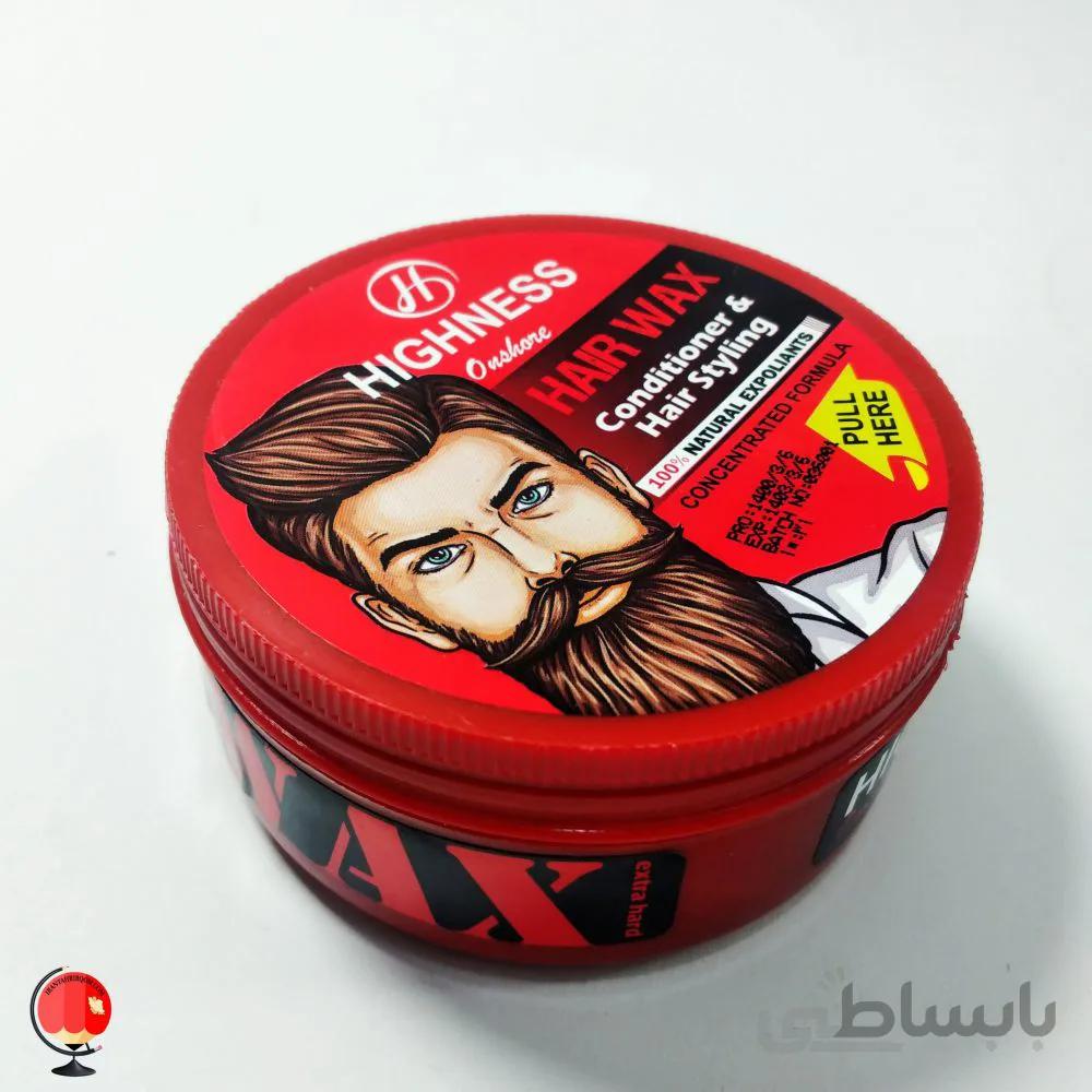 واکس مو انشور هاینس HIGHNESS موهای تیره حجم 150 میلی لیتر