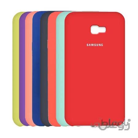 قاب سیلیکونی سامسونگ Silicone Case Samsung Galaxy A7 2017/A720 — تصویر 1