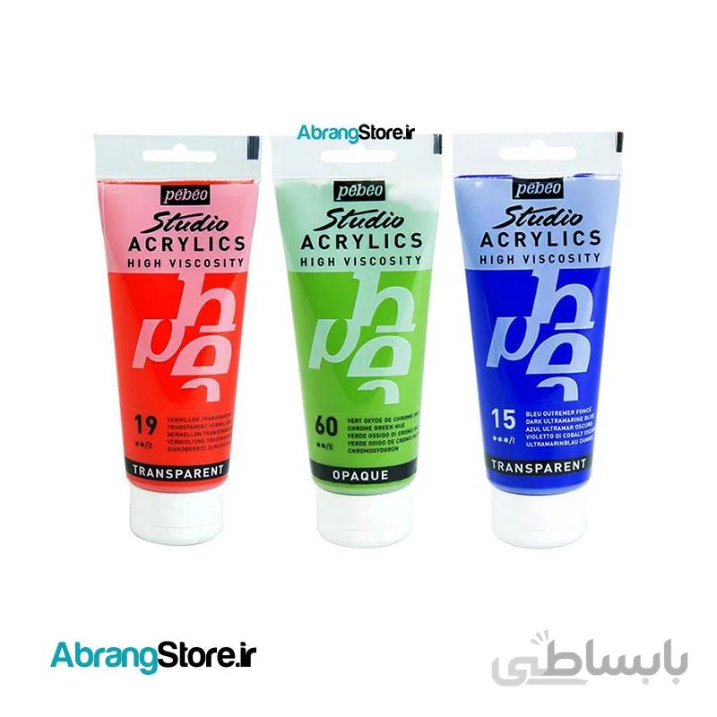 رنگ اکریلیک استودیو پ ب او ۱۰۰ میل | Pebeo Studio Acrylic