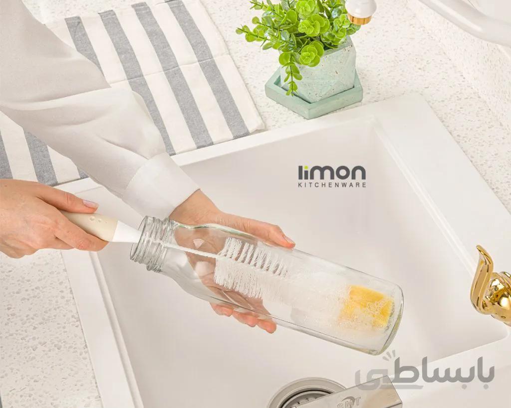 بطری شوی بلند لیمون - طوسی