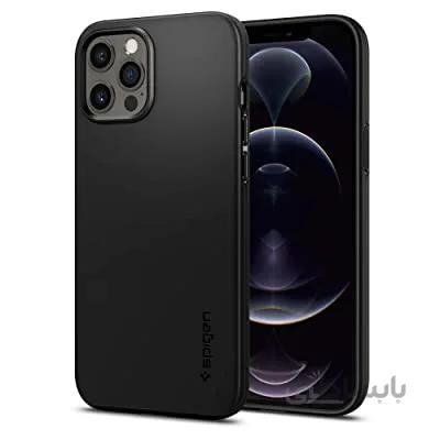 کیس آیفون 12 پرو مکس اسپیگن Thin fit ا Spigen Core Armor_black