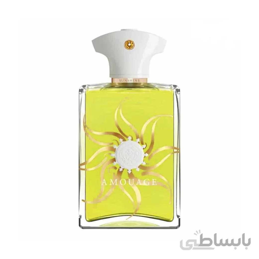 ادکلن تستر ادو پرفیوم مردانه آمواج مدل SUNSHINE حجم 100 میل ا Amouage Sunshine Perfume Tester For Men 100ml