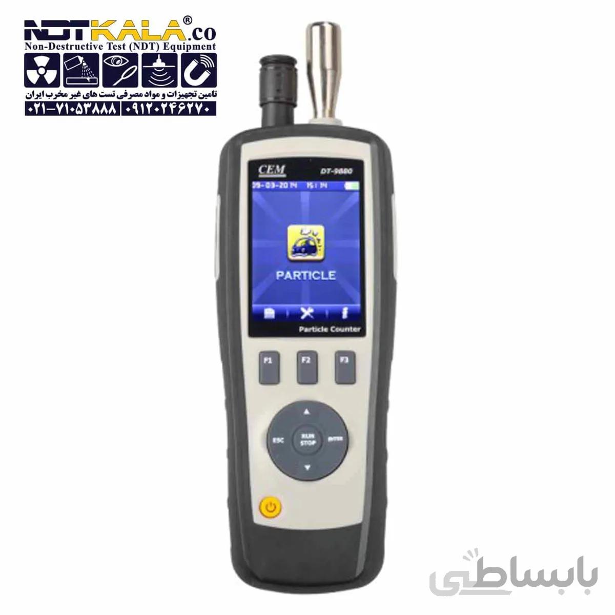 غبارسنج پارتیکل کانتر سی ای ام cem dt 9880