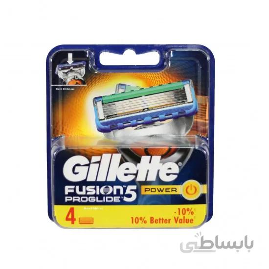 یدک ژیلت فیوژن Gillette Fusion 5 Proglide پنج لبه بسته 4 عددی
