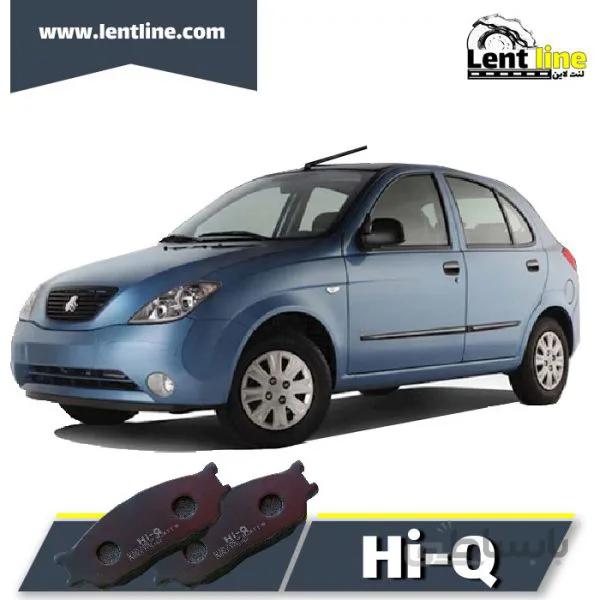 لنت ترمز جلو تیبا 2 برند Hi-Q