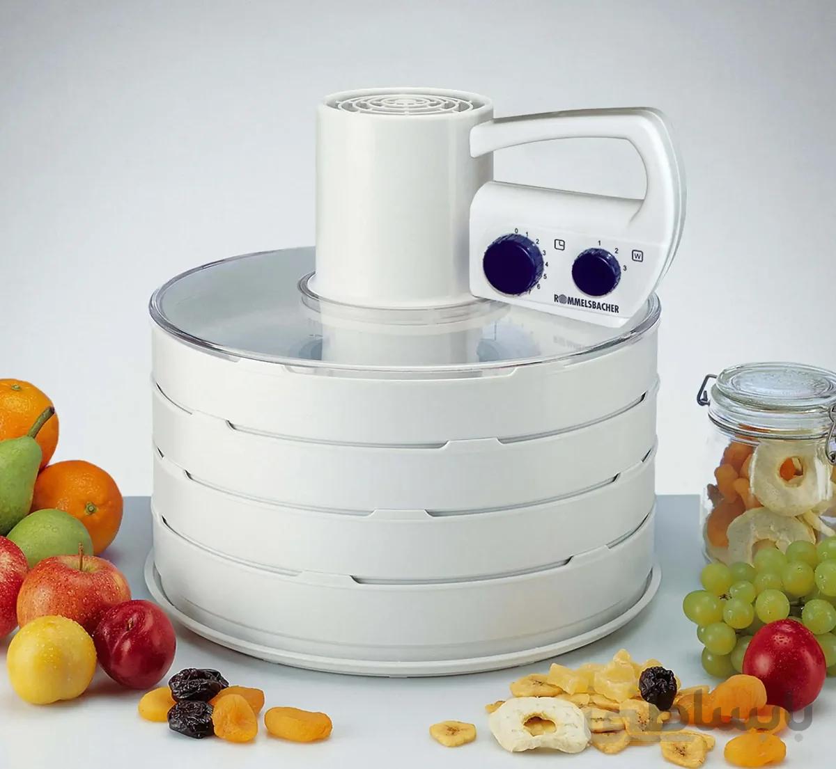 خشک کن میوه خانگی روملزباخر آلمان Rommelsbacher DörrautomatDA750-700 W