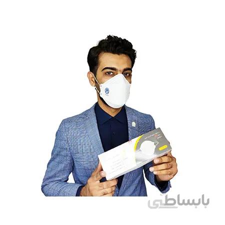 ماسک وکلا با لگو کانون وکلای دادگستری(سه بعدی شش لایه)