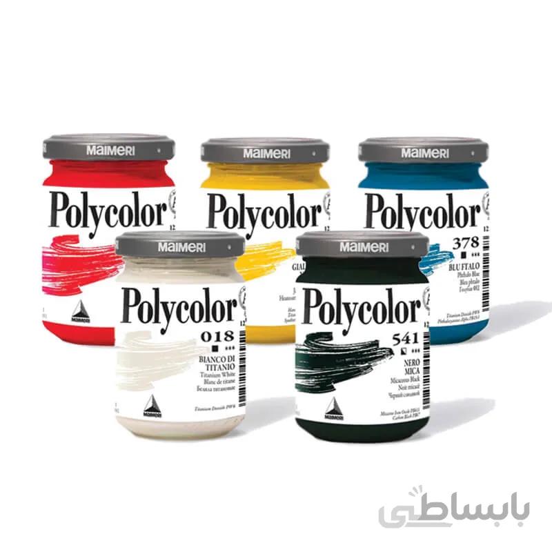 رنگ اكريليک پلی كالر 140ml مايمری