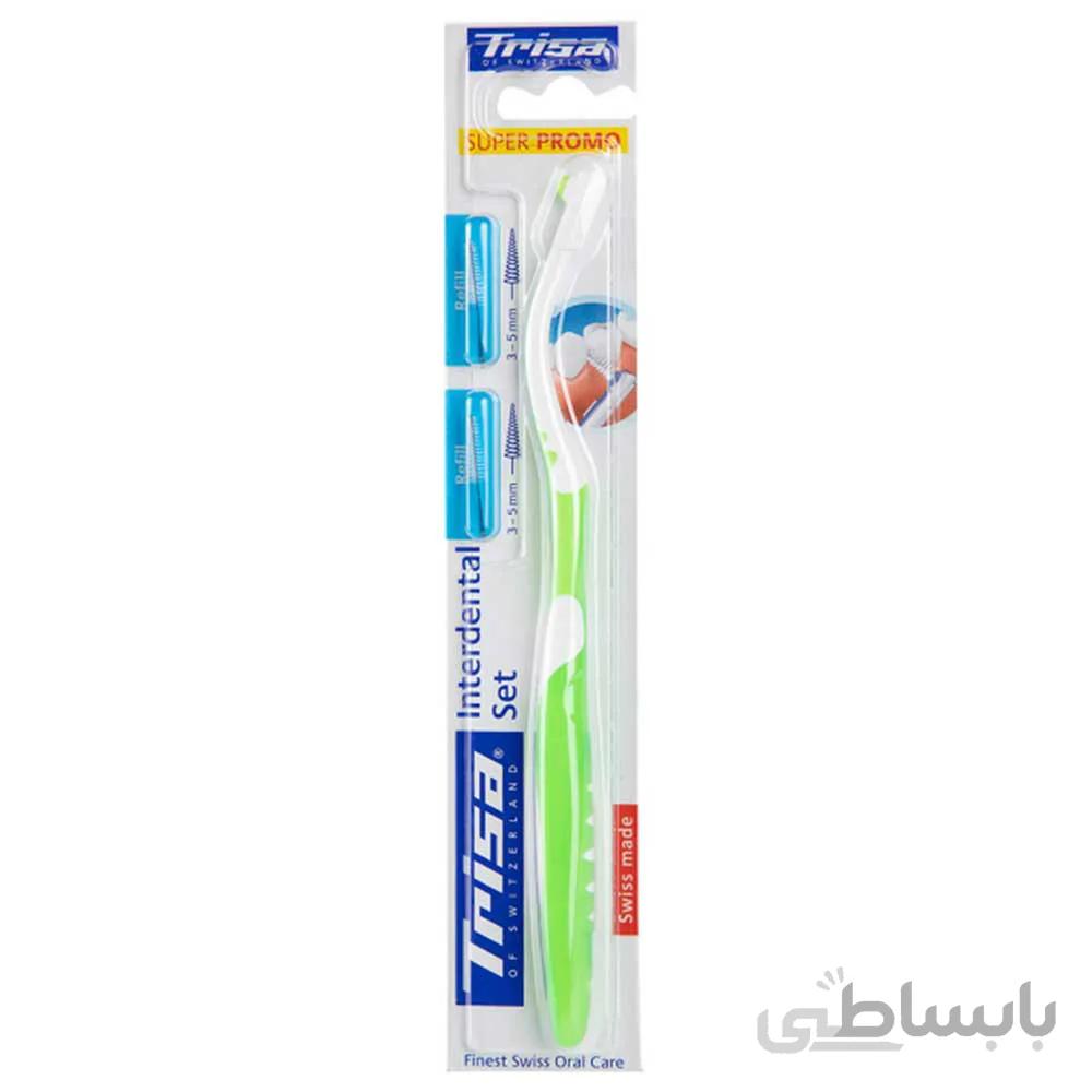 مسواک بین دندانی تریزا مدل super promo ا trisa Intra Toothbrushsuper promo
