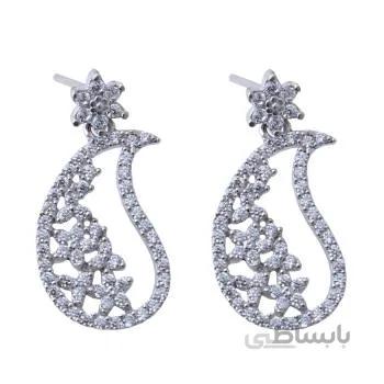 گوشواره نقره زنانه کد gzn_138