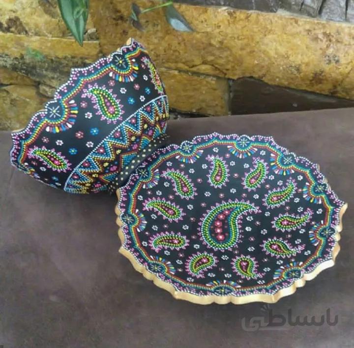 کاسه بشقاب سفالی کد ۱۰۹۸۸