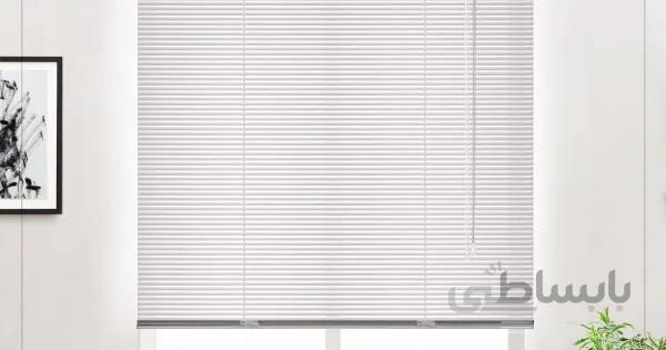 پرده کرکره فلزی 1.6 سانتیمتر ساده کد 16144