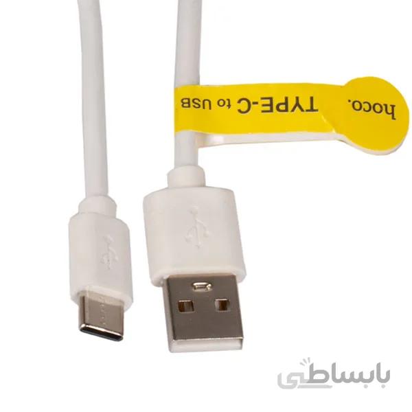 کابل تبدیل USB به USB Type-c هوکو به طول 1 متر