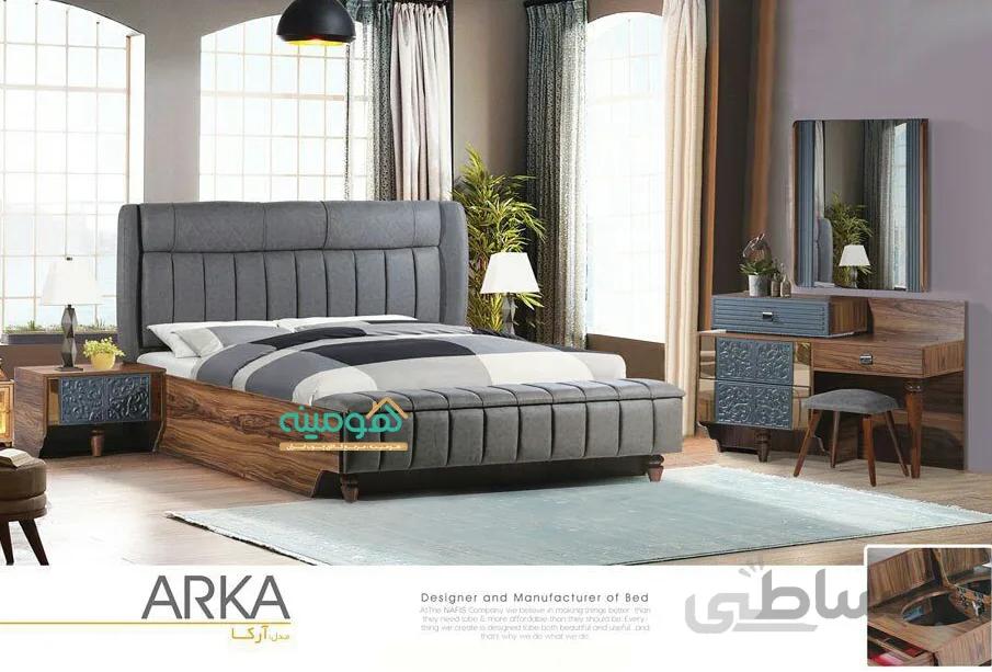 سرویس خواب دو نفره مدل آرکا