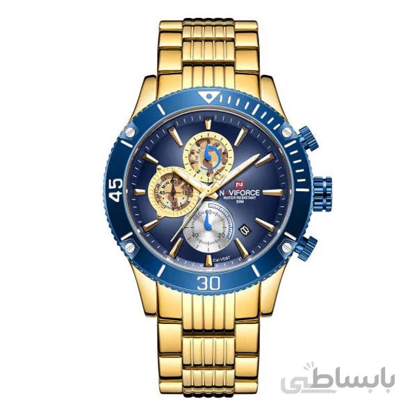 ساعت مچی مردانه نیوی فورس مدل NAVIFORCE NF9173 G/BE