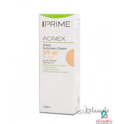 کرم ضد آفتاب رنگی بژ spf60 پریم ا Prime Tinted spf60 Sunscreen Cream Beige