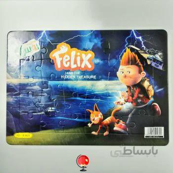 پازل پشت وایت برد فلیکس