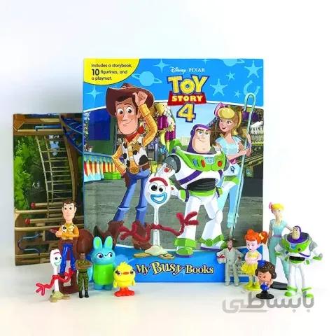 فیگور داستان اسباب بازی ها با کتاب انگلیسی busy book toy story کد 48833