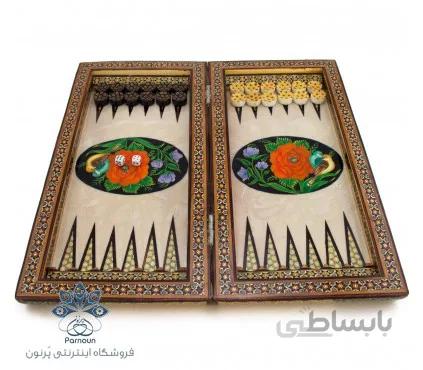 تخته نرد خاتم و نقاشی اعلا