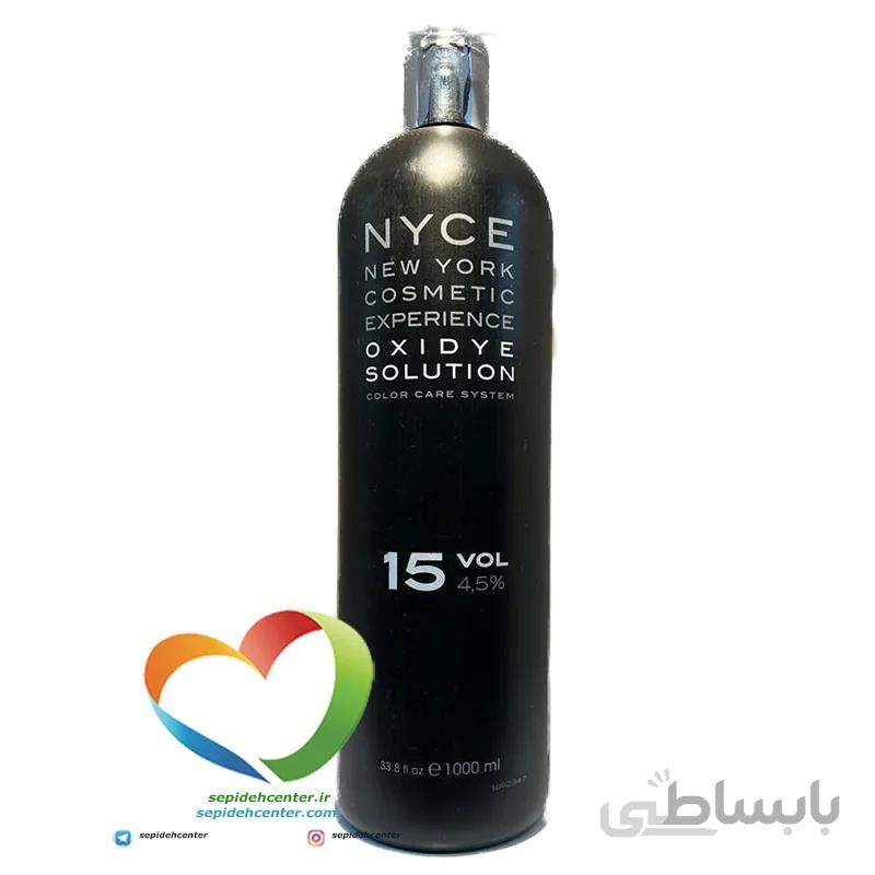 اکسیدان ان وای سی4.5٪ مدل Nyce 15 Vol حجم 1000 میلی لیتر
