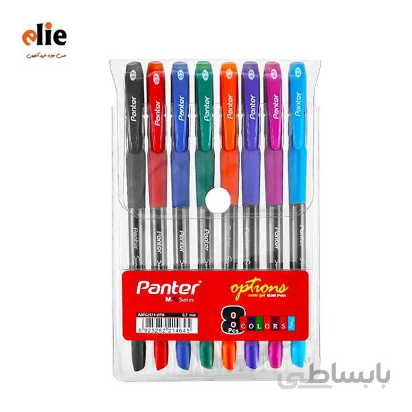 خودکار 8 رنگ پنتر سری سمی ژل