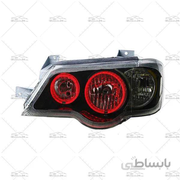 چراغ جلو اسپرت 132 و 111 طرح دبل گلس قرمز