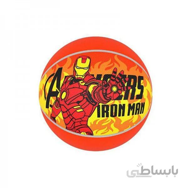 توپ بسکتبال نمره 5 AVENGERS مدل IRON MAN کد 617922