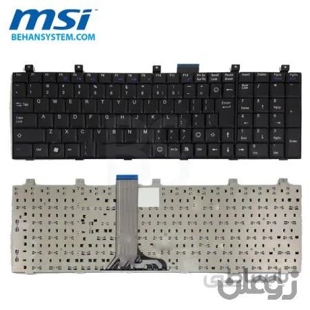 کیبورد لپ تاپ MSI مدل M670