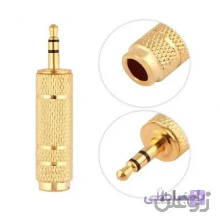 مبدل فیش 6.35 به 3.5 میلیمتری فلزی