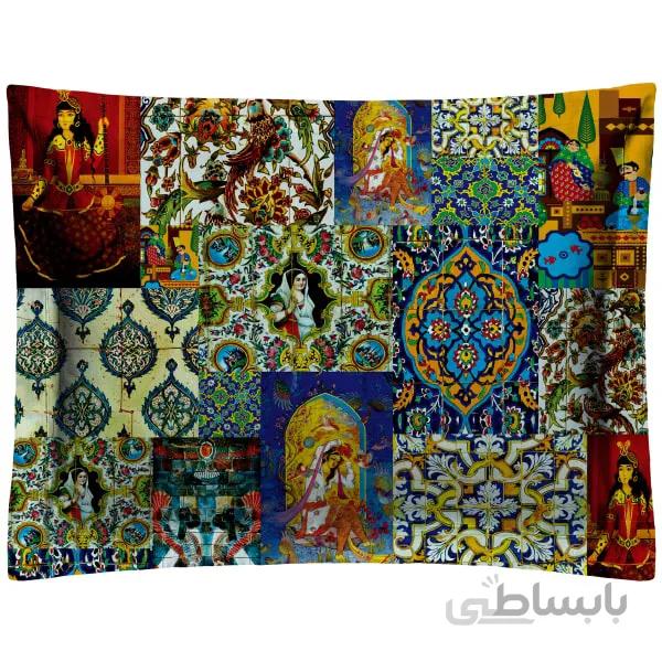 روبالشی مخمل رنس مدل P1-20132