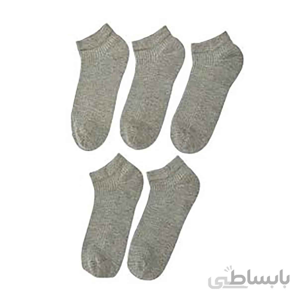 جوراب ساق کوتاه مردانه ال سی وایکیکی مدل S28926Z8 مجموعه 5 عددی
