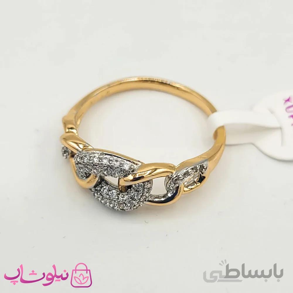 انگشتر زنانه نگین دار ژوپینگ کد 94 1