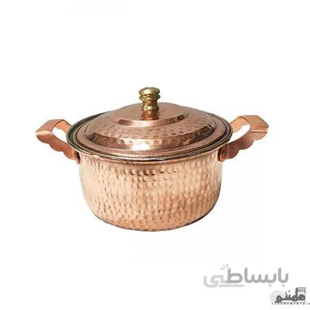 قابلمه مسی زنجان سایز 3 نفره