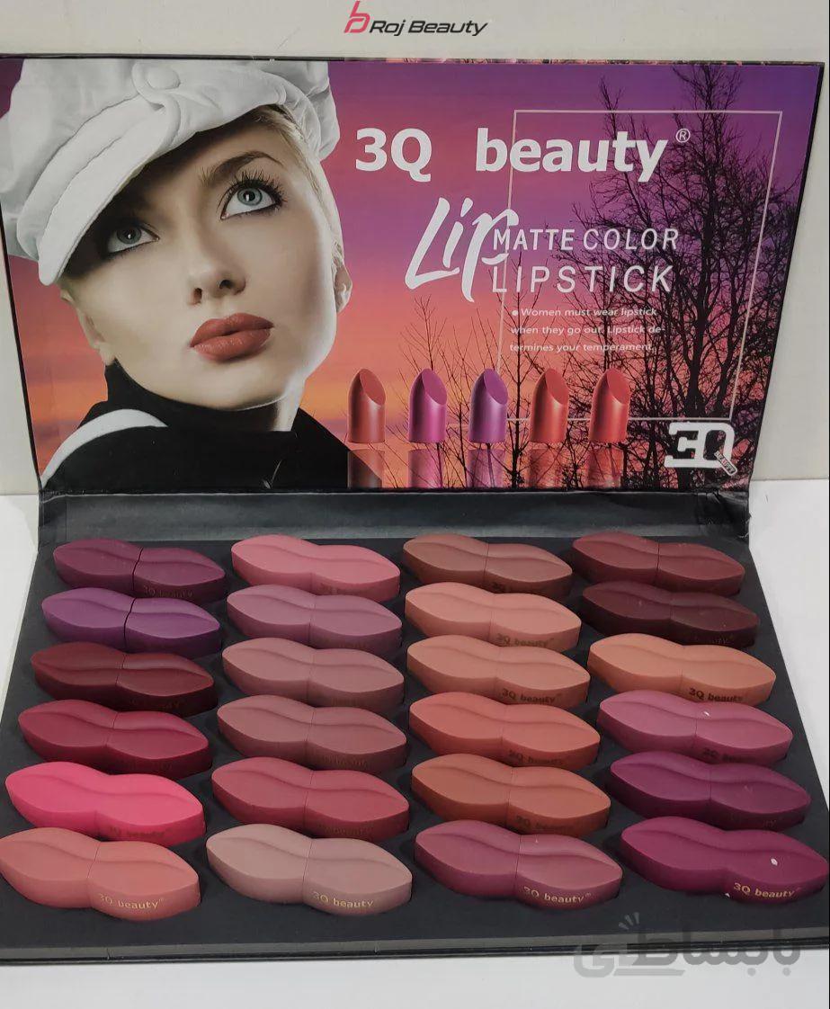 رژلب جامدمات ۳ بعدی 3q beauty QQ