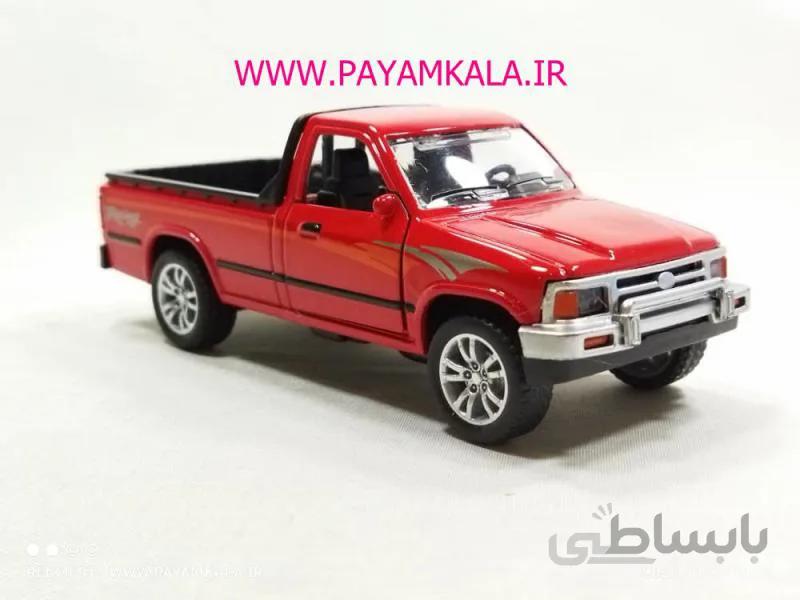 ماشین فلزی تویوتا وانت (JS1076) قرمز