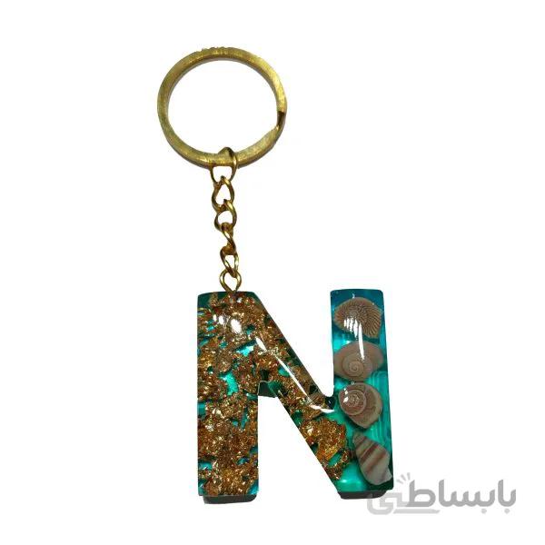 جاکلیدی حرف n طرح دریا