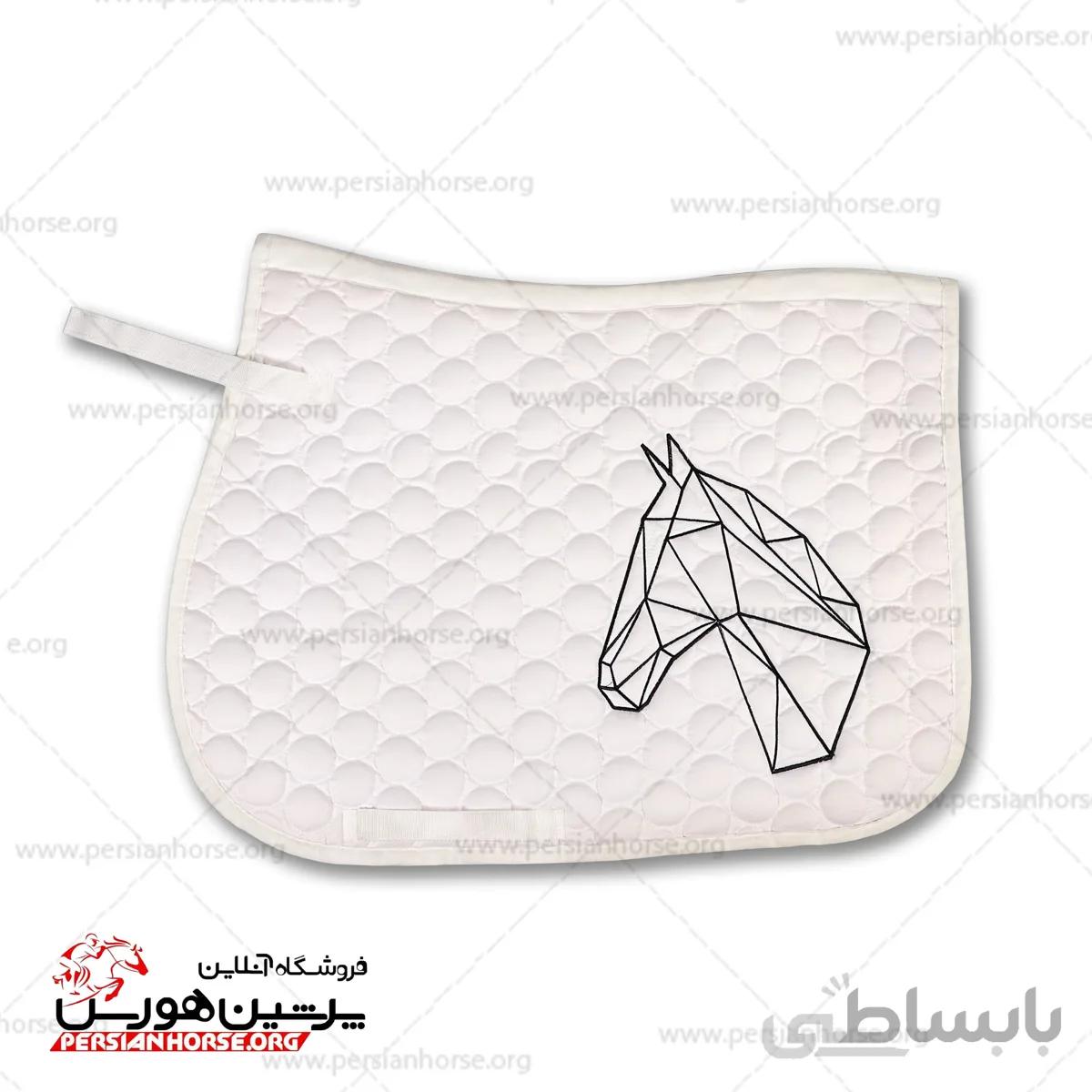 عرق گیر سفید پیتکو مدل geometry horse