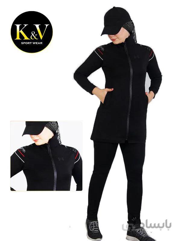 ست مانتو شلوار ورزشی Under armour کد 03 ا Under armour pants pants coat code 03