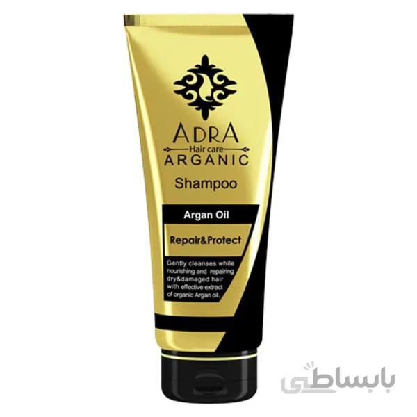 شامپو ترمیم کننده و مراقبت کننده حاوی روغن آرگان آدرا مدل Repair And Protect ARGAN OIL حجم 200 میلی لیتر